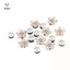 16 Chiếc Giày Thời Trang Quyến Rũ Bộ Phụ Kiện Lỗ Khóa Giày Mùa Hè Ngọc Trai Dễ Thương Daisies 3D Trang Trí Giày [Mina]