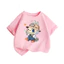 Áo phông Labubu cho bé Mẫu mới chất cotton Mềm mịn Thoáng mát, Áo thun Labubu cho bé LaviBaby