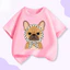 COD (Hồ Chí Minh)DREAMY BABYQuần áo trẻ em Phong cách Hàn Quốc áo tròn cổ trẻ em bằng cotton