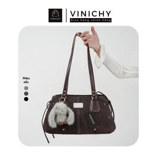 (Deal mở bán tặng quà QU3) Túi xách nữ đeo vai VINICHY, tote dung tích lớn size 35cm HA838