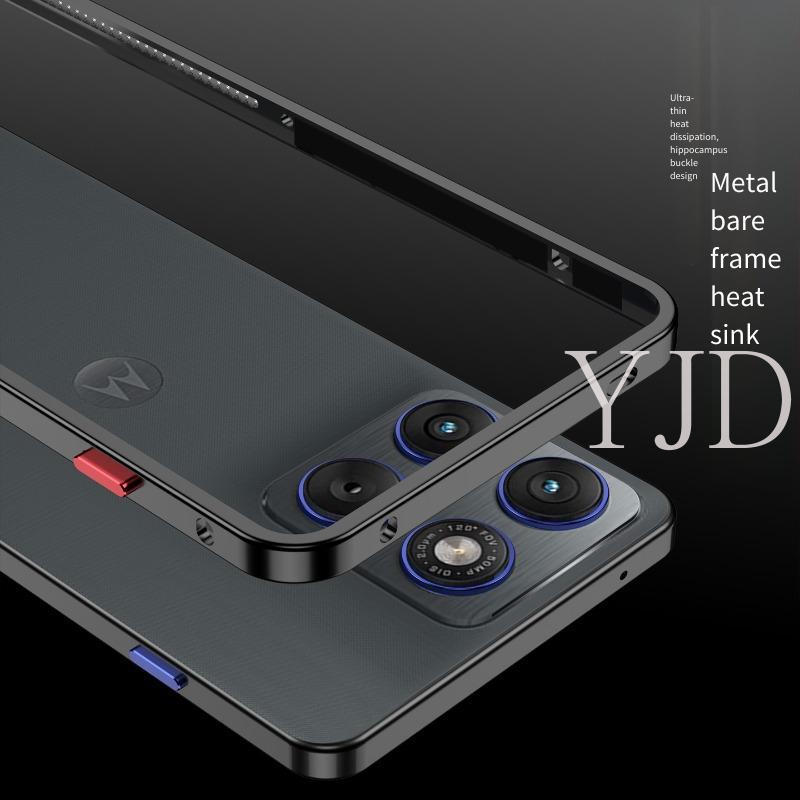 Ốp Lưng Cho Motorola Edge 70 Moto X70 Air Metal Trần Khung Tản Nhiệt Chống Rơi Vỏ Điện Thoại