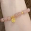 Vòng Tay Hạt Phong Cách Fu Nhân, Quà Tặng Sang Trọng Cho Bạn Gái