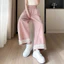 Mỹ Retro Quần Ống Rộng Nữ Nhỏ Cao Cấp Ôm Hơn Nhìn Rời Drap Ren Đến Mắt Cá Chân Quần Ống Thẳng 5.12