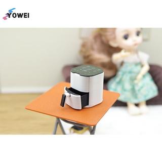YOWEI Nhà Bếp Thu Nhỏ Nồi Chiên Không Khí Mô Hình 1 Cái 1 12 Tỉ Lệ Nhà Búp Bê Nấu Ăn Đồ Chơi Cho Cảnh Hiển Thị VN