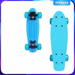 Smooth Ride Trẻ Em Ván Trượt Nhỏ Gọn Penny Sáng Lên Bánh Xe Đồ Chơi Cho Ngoài Trời Junior Đi Lại