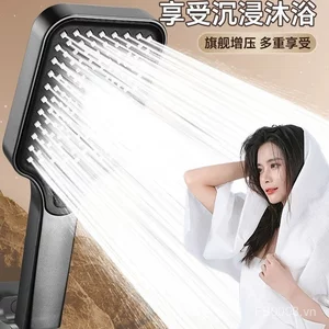 Siêu Áp Lực Đầu Tắm Phòng Tắm Hộ Gia Đình Tắm Áp Lực Vòi Yuba Nước Nóng Bộ Tắm Xịt DLZJ