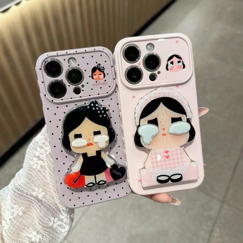 Ốp lưng iPhone keo mềm dễ thương thích hợp cho iPhone- iP 7/8/X/XS/XR/11/12/13/14/15/16/17/Plus/Air/Pro/Max
