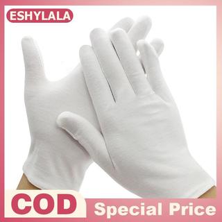 [Bea-t] 1 Đôi Găng Tay Cotton Trắng Full Ngón Nam Nữ, Dùng Bồi Bàn/Lái Xe/Trang Sức/Công Nhân, Thấm Hút Mồ Hôi [[Mới]