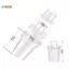 < Honeyba > Hộp đựng bột sữa cho bé 6PPC 80ML Hộp bảo quản thực phẩm di động cho bé Hộp đựng công thức cho bé Hộp bột công thức được bảo hiểm sẵn Đẹp
