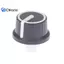 2 Chiếc 25 * 25.5MM Cao Su Nửa Trục Núm Điện Áp Bộ Mã Hóa Quay Công Tắc Âm Lượng Đẹp