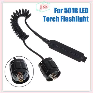 JRP Nút Áp Lực Từ Xa Công Tắc Ốp Lưng Bộ Điều Khiển Đèn Pin Công Tắc Phù Hợp Cho Đèn Pin LED 501B JRP