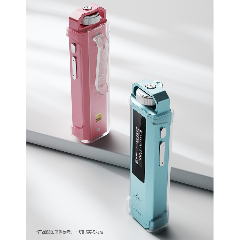 FiiiO NEST ECHO NANO TPU Cover Mini Máy nghe nhạc cầm tay MP3 Kẹp lưng trong suốt cho ECHO-NANO DAC