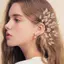 PNPIA- Vintage Lá Pha Lê Vòng Đeo Tai Nữ Thanh Lịch Cho Đảng Chụp Ảnh Phụ Kiện