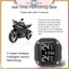 POWER M5 Xe Máy TPMS Không Dây Xe Máy Xe Máy Hệ Thống Báo Động Giám Sát Áp Suất Lốp Xe Máy Với 2 Cảm Biến Bên Ngoài 5 Phương Pháp Báo Động.