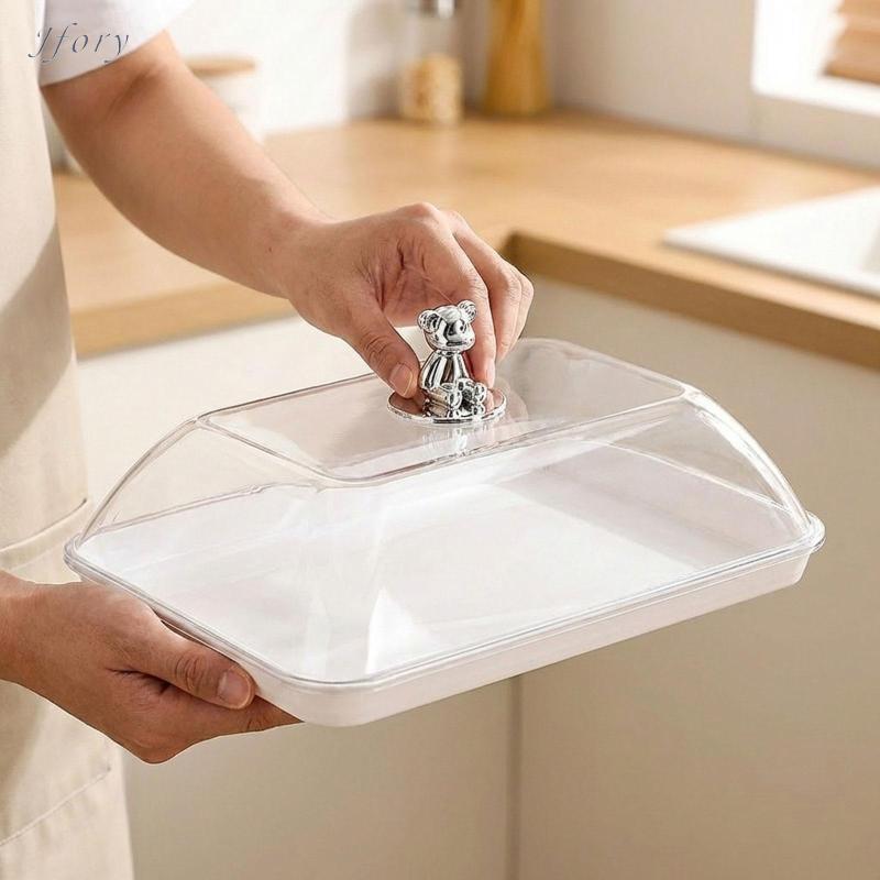 Jfory Đế bánh có đĩa trái cây mái vòm trong suốt cho đám cưới Nhà hàng trưng bày cửa hàng