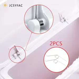 JCSYFAC 2 Cái / lốc Rác Có Thể Điều Chỉnh 3 Cuộn Dây Thép Không Gỉ 304 Xoắn Lò Xo Bảo Quản Buet Mở Mùa Xuân Mới
