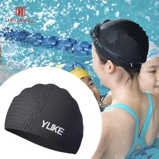 HILABEE Nữ Mũ Bơi Silicon Mũ Bơi Chống Nước Mềm Mũ Tắm Mũ Bơi Co Giãn Cho Du Lịch Lướt Sóng Ngoài Trời Bãi Biển