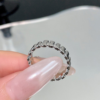 [Khuyến nghị của cửa hàng] Thiết kế phong cách mát mẻ Nhẫn mở nữ Thời trang Kết cấu thời trang Cao cấp Niche Index Finger Ring 5.17