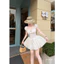 ĐẦM XÔ THÊU HOA NHÍ NHÚN CỘT NƠ XOÈ BYJOLIE p394