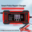 Sạc Bình Ắc Quy 12V6A Từ 2Ah-100Ah BLQ Cho Ô Tô Xe Máy Tự Ngắt Có Khử Sunfat Bảo Dưỡng Phục Hồi Acqu