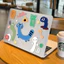Ốp lưng máy tính xách tay cứng Little Monsters Micro Matte cho Macbook Neo Air Pro M1 M2 M3 M4 M5 / Ốp lưng máy tính xách tay mờ mỏng cho 13 inch 14 inch 15 inch / Vỏ máy tính xách tay bảo vệ toàn diện