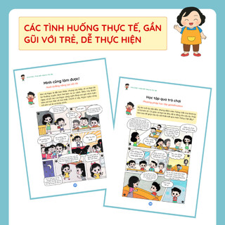 Sách truyện tranh phát triển tâm lý & EQ - Rèn kỹ năng sống tự tin, tự lập cho bé