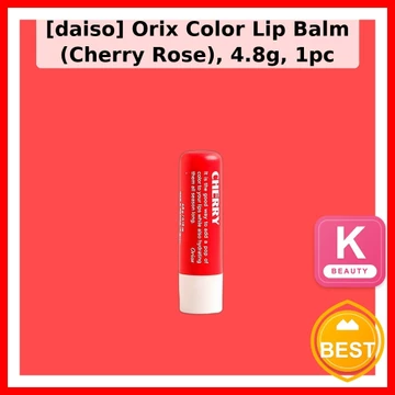 [daiso] Son dưỡng môi Orix Color (Hoa hồng anh đào), 4,8g, 1 cái/ Son dưỡng môi Hàn Quốc/ Hoa hồng anh đào/ Chính hãng của HotKorea