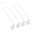 Shas 4lots Kẹp tai chống trượt Phụ kiện máy trợ thính Độ bền Máy trợ thính Ổn định cho người đam mê thể thao