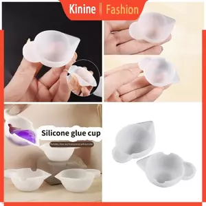 KIN Silicone Trộn Cốc Đo Khuôn Nhựa UV Khuôn DIY Đúc Trang Sức Dụng Cụ Nhựa Epoxy Khuôn Điều Chế Dụng Cụ Accesso