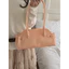 SQ11 2026 Túi đeo vai PU trong suốt Túi Tote đi lại dung tích lớn đa năng sành điệu