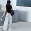 Bé Gái Mỏng Thường Ngày Mùa Hè Phong Cách Mới Trẻ Em Graffiti Tất Cả Trận Đấu Quần Rời