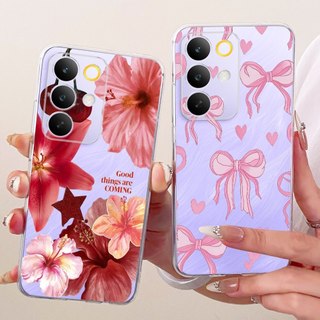 Dành Cho Realme C85 15X Ốp Lưng RMX5253 RMX5250 Vỏ Rồng Mát Dễ Thương Bướm Mềm Trong Suốt Silicon Ốp Lưng Điện Thoại Realme C85 2025 Vỏ