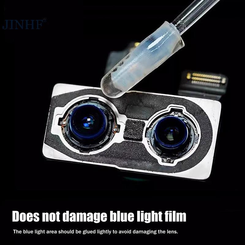JINHF 24 Chiếc Nhựa Tổng Hợp Dính Camera Di Động Ống Kính Bụi Loại Bỏ Vân Tay Cho Điện Thoại Camera Ống Kính Dụng Cụ Làm Sạch HOT