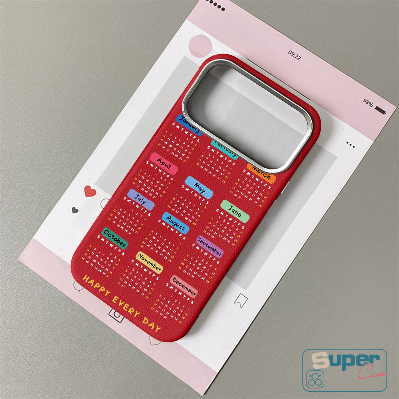 Ốp Lưng Cho Redmi 13C A3 10C 13X 14C 12C 9A 10A Note 8 9 10 9C 9 10 9C NFC 12 A1 9T A2 Note 14 11s 12 13 Pro Thời Trang Sáng Tạo 2026 Lịch Hàng Năm Da Họa Tiết