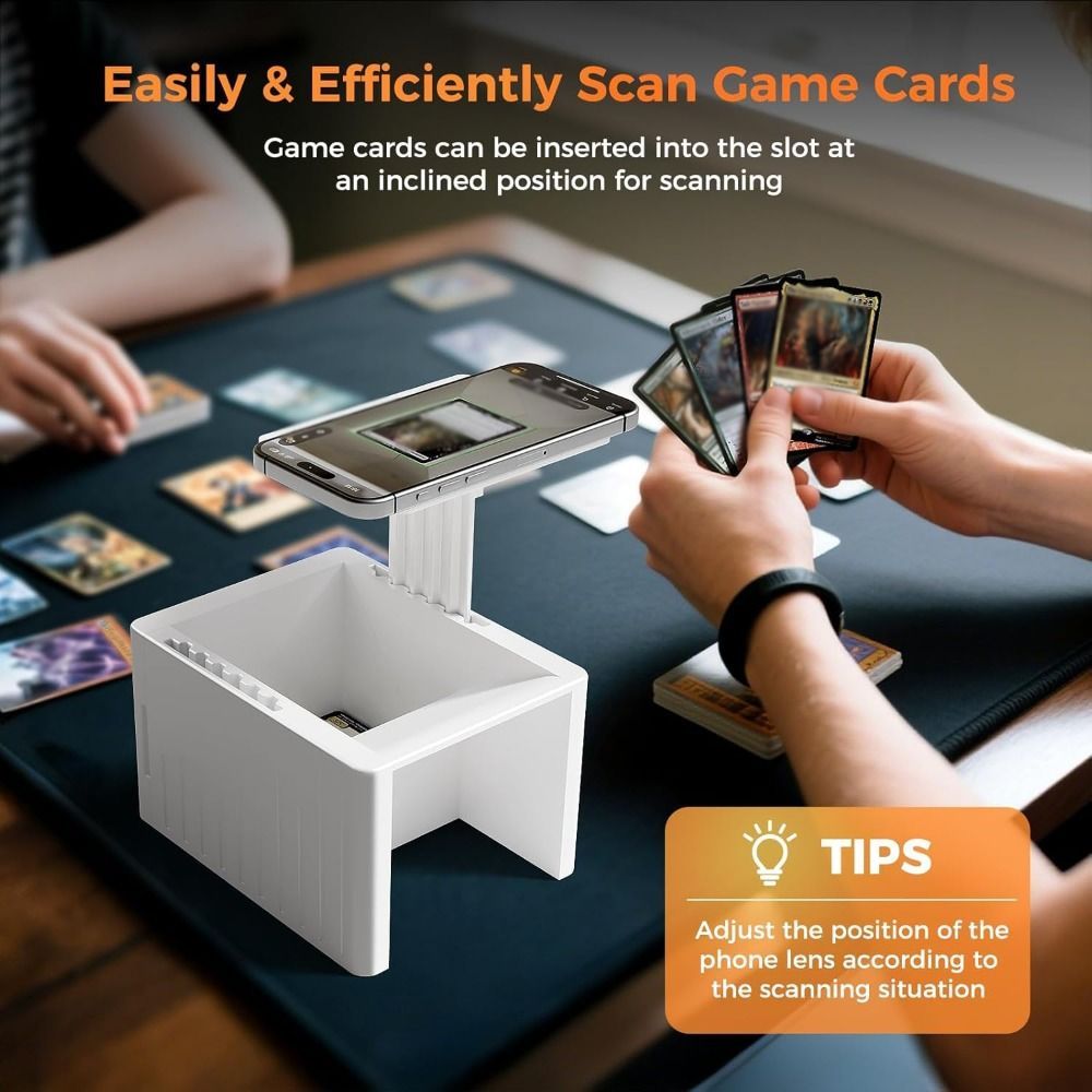 Giá đỡ quét thẻ FAVORITEGOODS, Giá đỡ máy quét thẻ MTG nhanh chóng, Máy quét thẻ giao dịch có thể điều chỉnh đa năng di động Phụ kiện chơi game