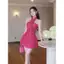 CS027- VÁY THIẾT KẾ CHIẾT EO CỔ YẾM CHO QUÝ CÔ SÀNH ĐIỆU