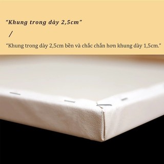 [HÀNG GIAO NHANH] Tranh Tô Màu Theo Số Cá Nhân Hóa nhiều kích thước - Phù hợp làm Quà tặng ý nghĩa