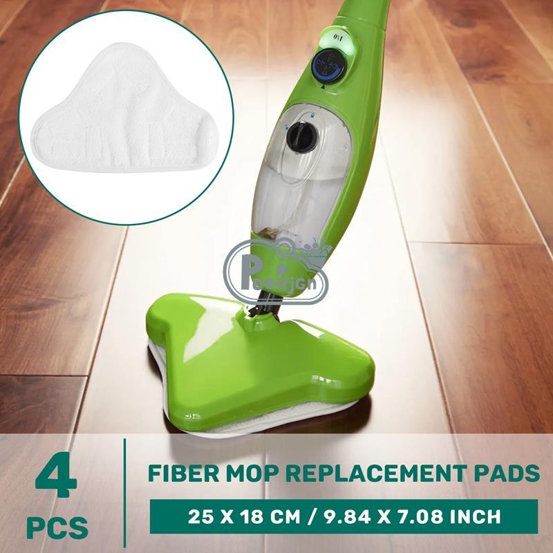 Mới 4 Miếng Lót Thay Thế Cho H2O X5 Hơi Nước Lau Nhà Sàn Có Thể Giặt Miếng Lót Microfibre