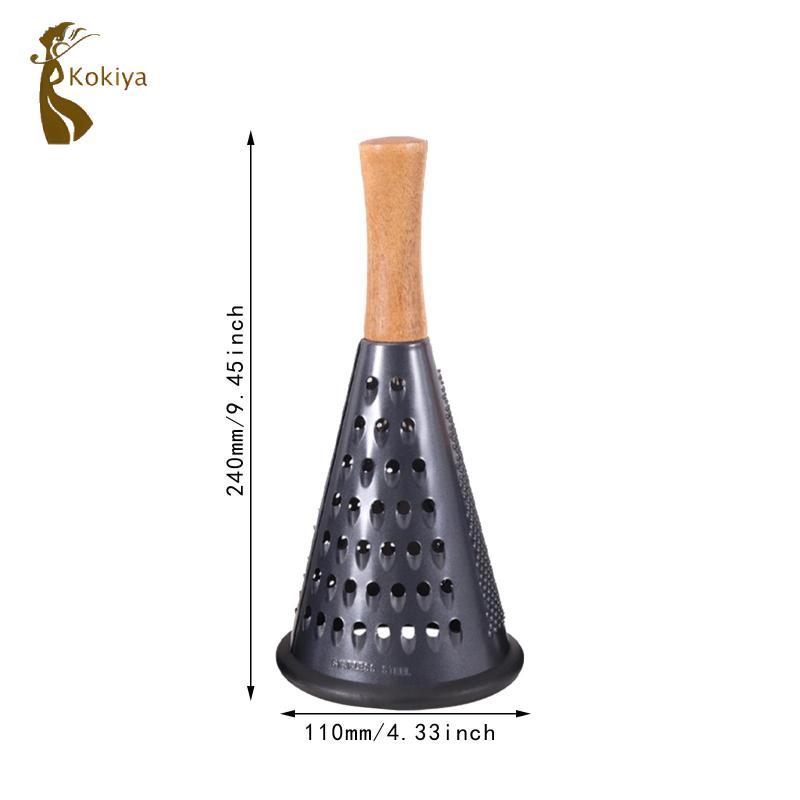 Thép không gỉ Nón Grater Phụ Kiện Nhà Bếp Hình nón Nhà Bếp Cho Sô Cô La Rau Cà Rốt Tỏi Lưới Phô Mai