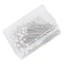 SMILE 100 Chiếc Corsage Pins, Đầu Tròn Ngọc Trai Trắng Chân, Đồ Trang Trí Giả Ngọc Trai Bó Hoa Chân Trang Trí Đám Cưới