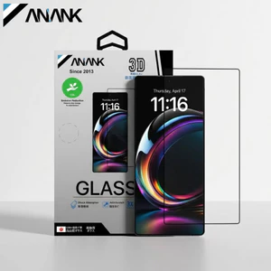 Kính Cường Lực 3D Anank Cho Samsung S24 /S25 / S26 Ultra - Trong, Chống Nhìn Trộm, Vân Tay Siêu Âm Nhạy Bén
