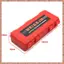3 Dụng cụ trang trí hộp lưu trữ ô tô Rc bằng nhựa cho Trx4 Scx10 90046 D90 1 / 10 Rc Phụ kiện bánh xích màu đỏ (R F C V)