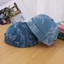 Mũ Docker PYCOU, Mũ Skullcap không vành có thể điều chỉnh bằng Cotton, Mũ dưa thông thường thoáng khí chống gió thời trang Hip Hop