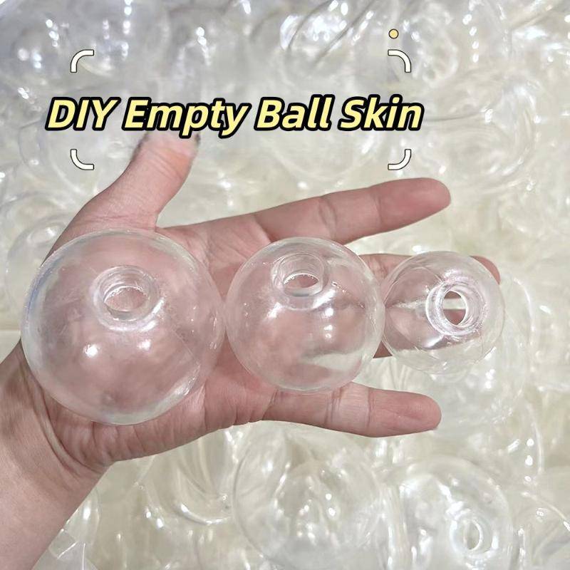 CANAMEK Giảm Căng Thẳng Vỏ Bóng 4CM 5CM 6CM Bóng Nước Trống Da Handmade Có Thể Đổ Lại Cho Chống Căng Thẳng DIY Trẻ Em Người Lớn CSF