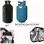 PNPIA- Propane Tank Cover 210D Bền Chống Thấm Nước Chống Nắng Cho RV Cắm Trại Đi Bộ Đường Dài Sử Dụng Ngoài Trời