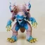 Quái vật cao su mềm Ba đầu Hell Dog Garubelos Rare Ultra Exotic Beast Model Model Model Play Hình Búp bê Chiều cao 14cm