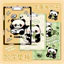 Panda Acrylic Board Clip a4 Dễ Thương Giá Trị Cao Học Sinh Bài Tập Về Nhà Notepad Kiểm Tra Kẹp Giấy Viết Thư Mục