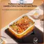 Hộp cơm trưa bằng lá nhôm POWER Gold Kín dùng một lần Takeaway Paaging Hộp giấy thiếc chống thương mại có nắp.