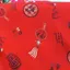 Phong Cách Truyền Thống Cổ Điển Cotton Nguyên Chất Dệt Vải Trung Quốc Đỏ Fu Nhân Vật Vải Lễ Hội Lớn Đỏ Vải Baifu Vải Cotton Nguyên Chất 515