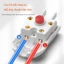 Phích cắm kỹ thuật chịu nhiệt cao có công tắc 10A Công tắc Diode, dẫn điện tốt, Chịu nhiệt tốt, Sửa điện gia đình